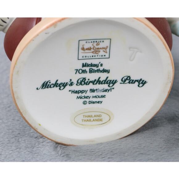 Walt Disney Classics Collection Mickey’s 70th Birthday “Mickey’s Birthday Party” - Picture 2 of 6